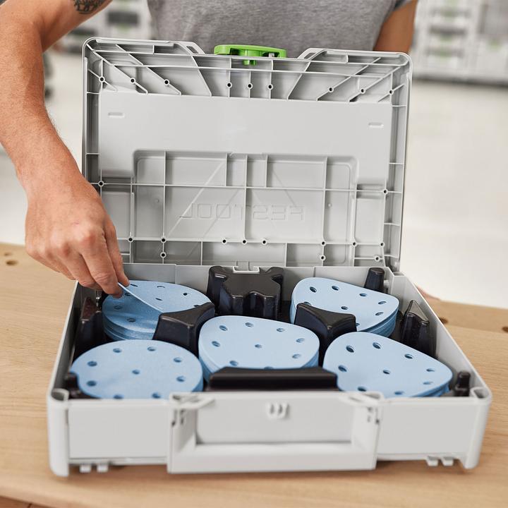 Actual product image Festool SYS-STF D125 GR set (P80, P180, P220, P60, P120)
