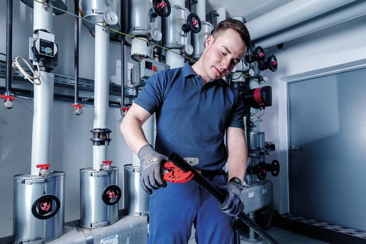 Actual product image Rothenberger Plastic pipe shears ROCUT TC (300 mm)