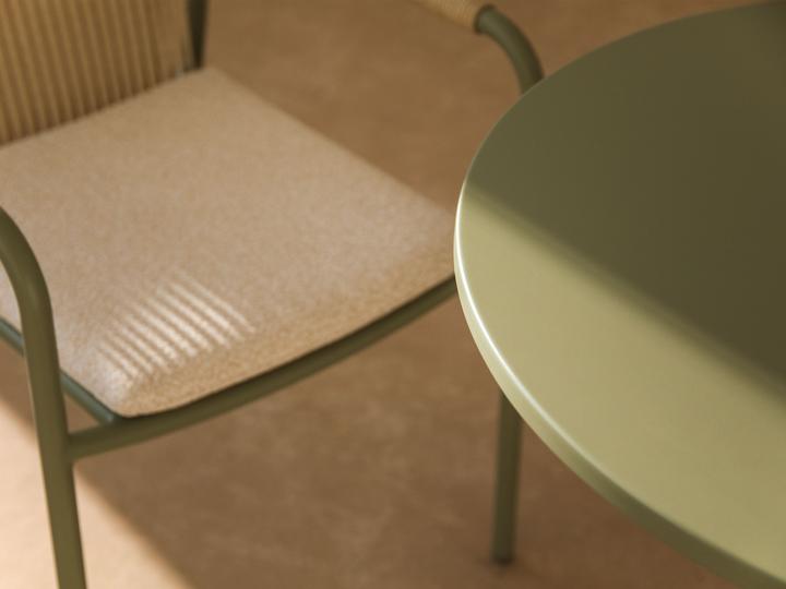 Actual product image Micadoni Outdoor Table, "Figueral", 2 Seats, 75x75x75 (75 x 75 x 75 cm)