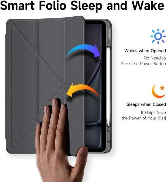 Image du produit Dux Ducis Couverture de la série Magi (Apple iPad Air 13 2024, Apple iPad Air 13 2025, Apple iPad Air 13 2026, Apple iPad Pro 12.9 2020, Apple iPad Pro 12.9 2021, Apple iPad Pro 12.9 2022)