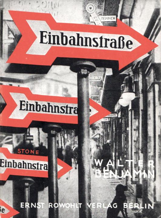 Actual product image Einbahnstrasse (German, Walter Benjamin, 2025)