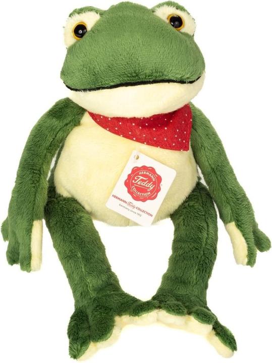 Actual product image Teddy Hermann Schlenkerfrosch 28cm (7 cm)