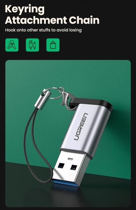Actual product image Ugreen Jack Adapter (USB-C)