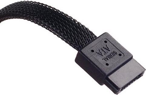 Productafbeelding Silverstone SATA III kabel 50cm - gesleeved