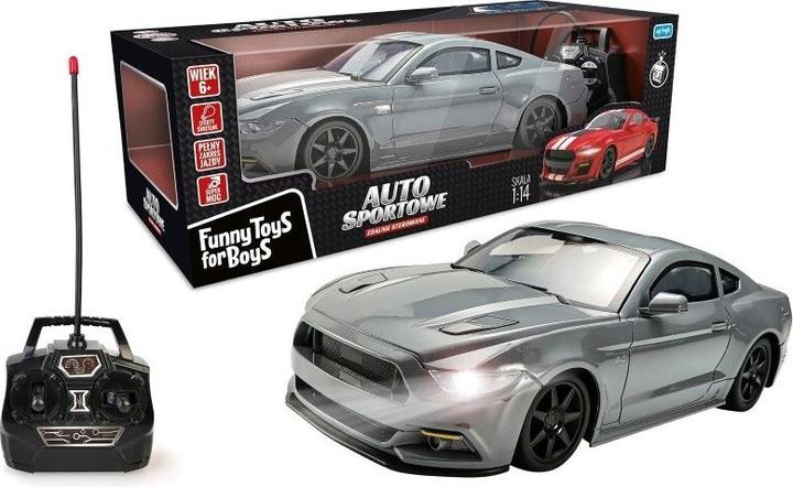 Artyk Op afstand bestuurbare sportwagen zilver