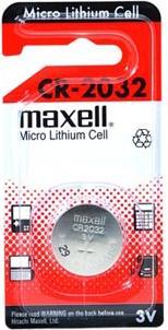Produktbild Maxell Lithium Battery (1 Stk., CR2032, 220 mAh)