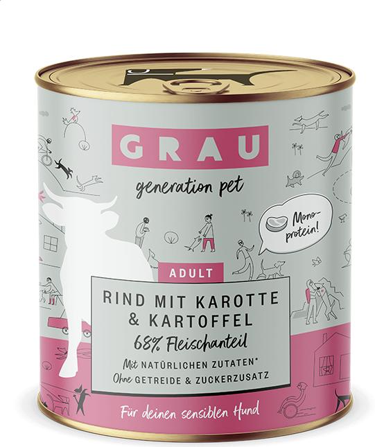 Immagine prodotto Grau Adult Rind (Adulto, 800 g)