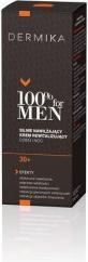 Actual product image Dermika 100% for Men 30+ moisturizing face cream 50ml (50 ml, 24h cream)