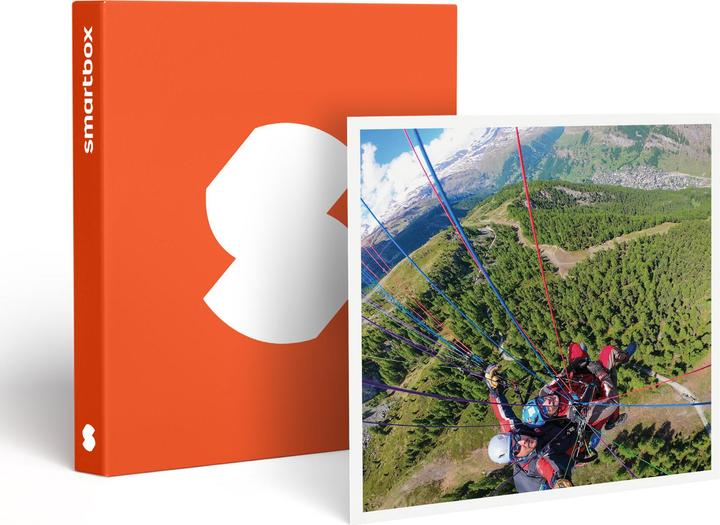 Actual product image Smartbox 20-minute paragliding flight with photo and video souvenir in Zermatt (1 Person)