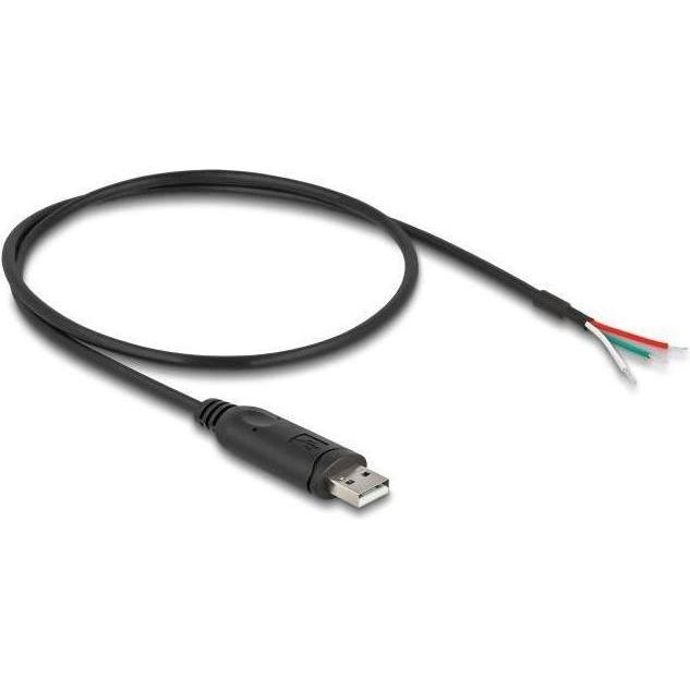 Thumbnail - Delock Adapterkabel USB 2.0 Typ-A zu seriell RS-485 3 x offe (0.50 m), Schnittstellenkabel