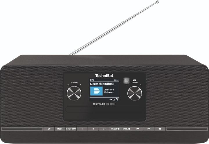Actual product image TechniSat DigatRadio 372 CD IR (DAB, DAB+, FM, Internet radio, Bluetooth, Wi-Fi)