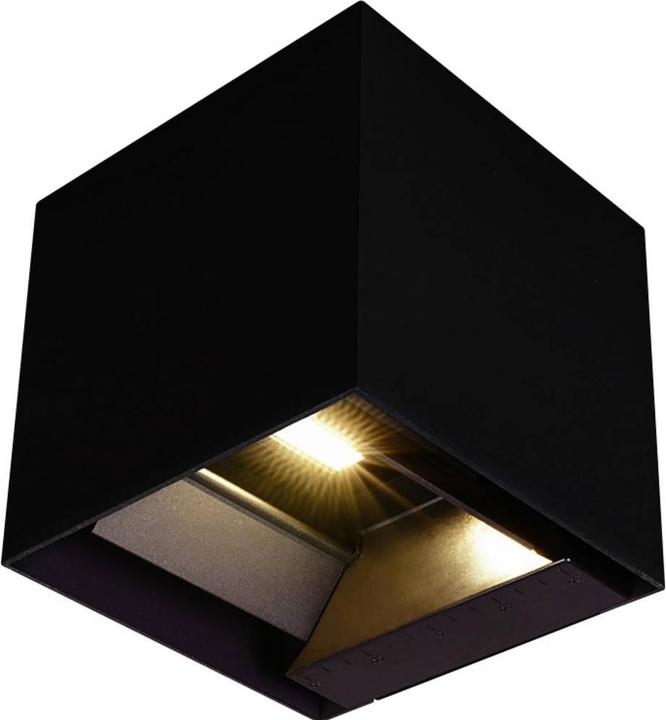 V-TAC VT-409CCT 23770 Solar-Aussenwandleuchte LED 9 W Schwarz (800 lm, IP65)