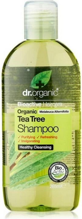 Actual product image Dr. Organic BIOACTIVE ORGANIC Tea Tree Shampoo 265 ml (265 ml, Liquid shampoo)
