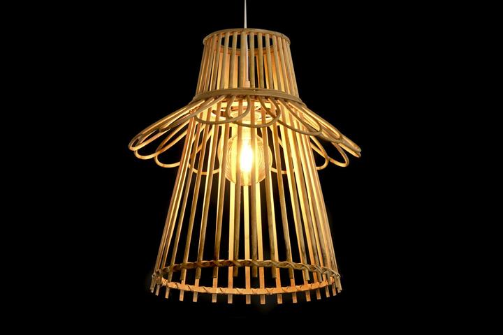 Actual product image DKD Home Decor Ceiling Light Brown 50 W 40 x 40 x 46 cm