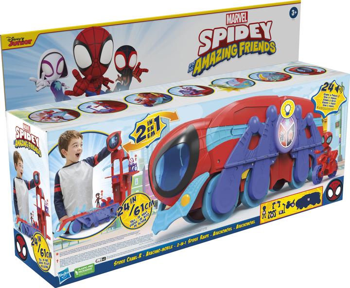Produktbild Hasbro Spidey 2in1 Spider Raupe