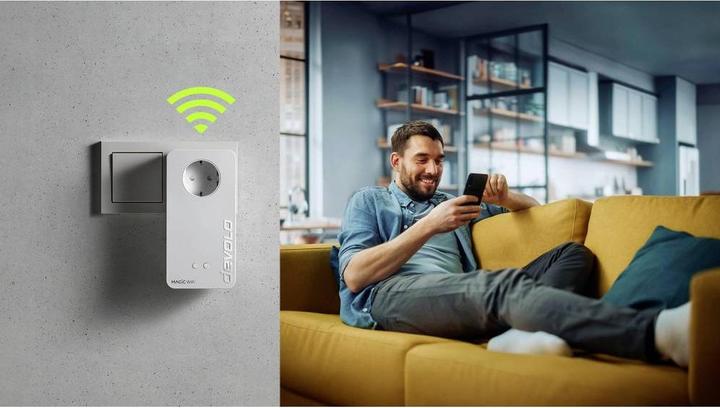 Productafbeelding Devolo Magic 2 WiFi 6 next Starter Kit 7188 (2400 Mbit/s)