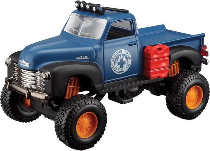 Actual product image Burago 4X4 REBELS FRESH METAL 1/32 - Modèle aléatoire