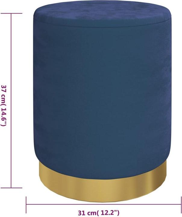 Actual product image vidaXL Stool