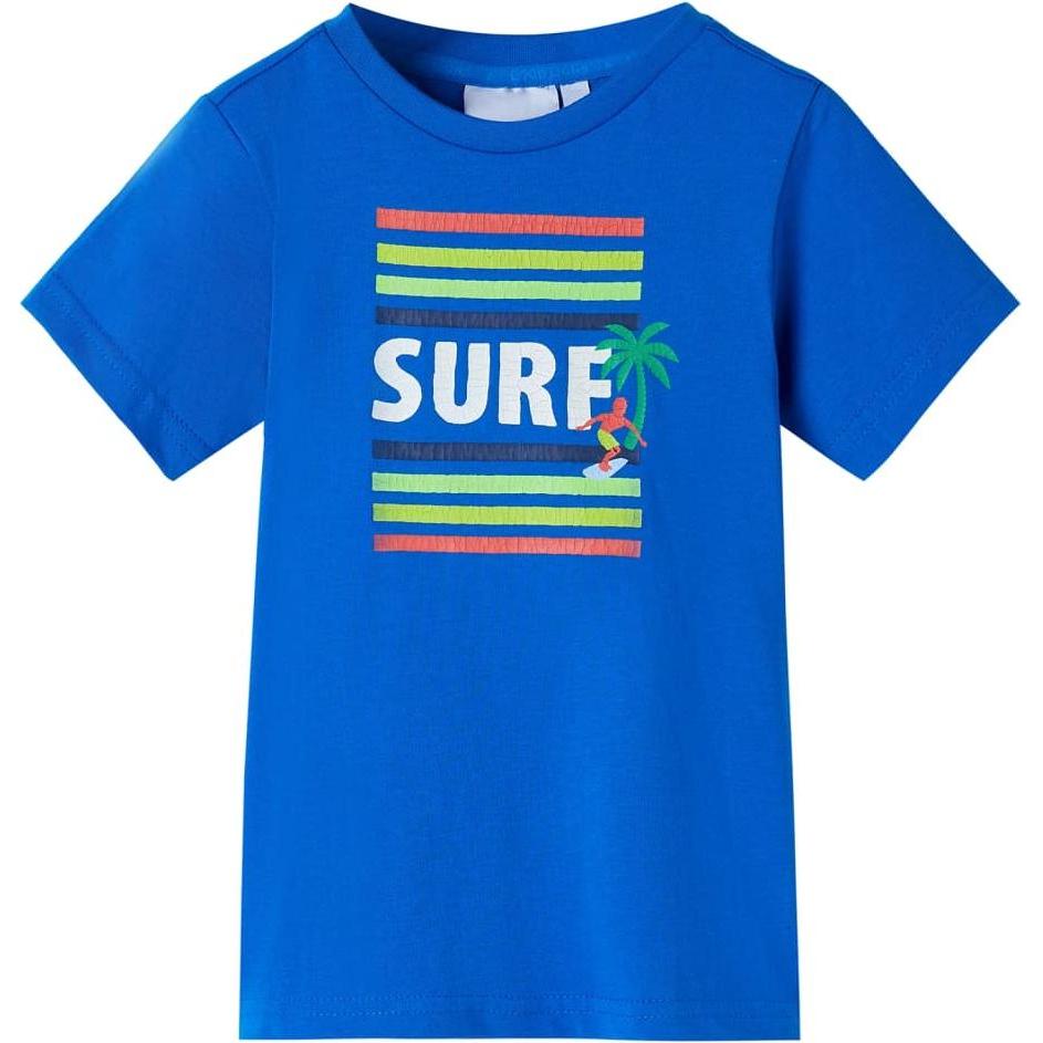VidaXL, Jungen, Shirt, Jacoby, Blau, (128)