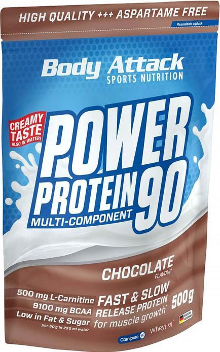 Produktbild Body Attack New Power Protein 90 (500g Beutel) (Lemon, 1 Stk., 500 g)