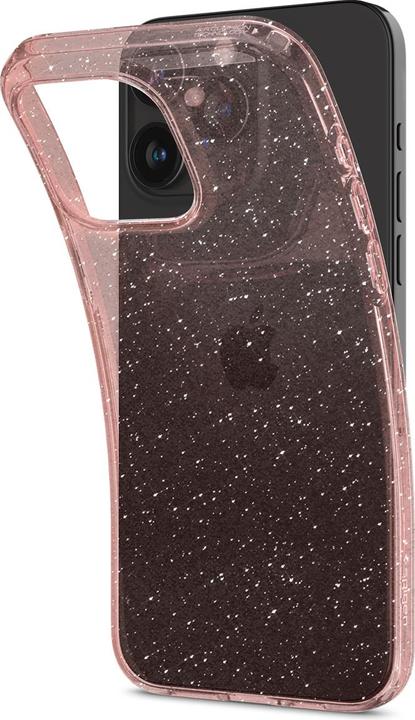 Produktbild Spigen Liquid Crystal Glitter, Rosenquarz – iPhone 15 Pro (Apple iPhone 15 Pro)