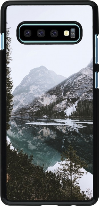 Produktbild PhoneLook Hülle Winter 22 snowy mountain and lake (Samsung Galaxy S10+)