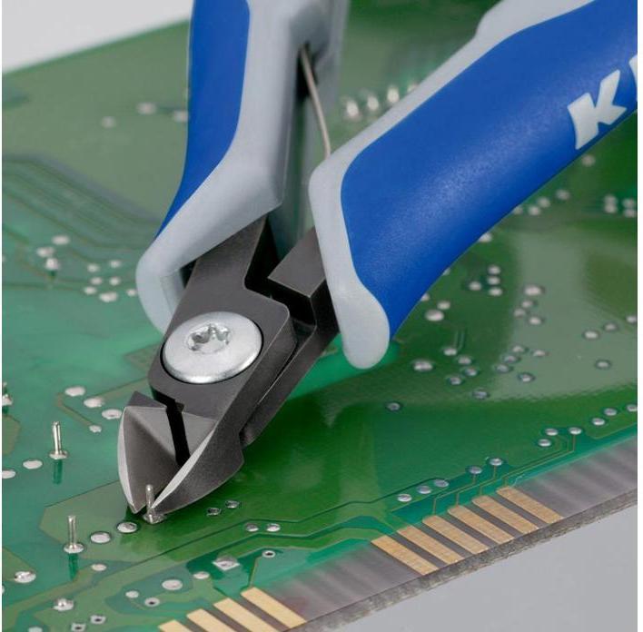 Actual product image Knipex Precision Electronics Diagonal Cutter (120 mm)