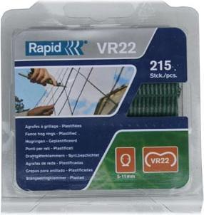 Actual product image Rapid VR22 Ring clips green 215 pieces