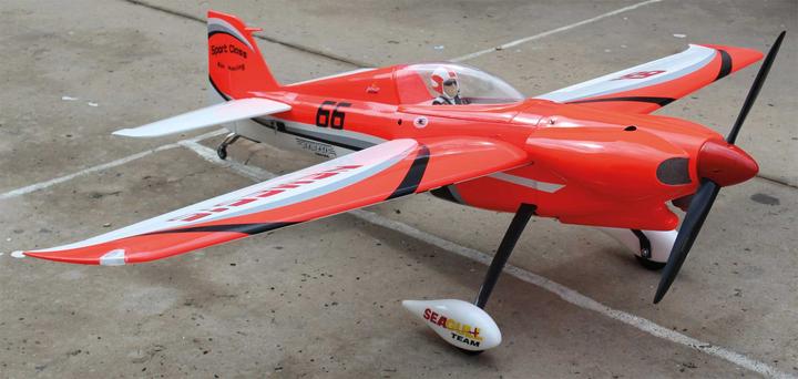 Actual product image Seagull Models Nemesis NXT F1 Air Race (Scale Helicopter)
