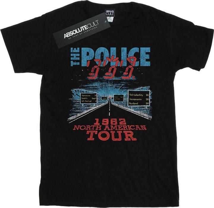 Immagine prodotto The Police North American Tour V2 Maglietta Uomo (4XL)