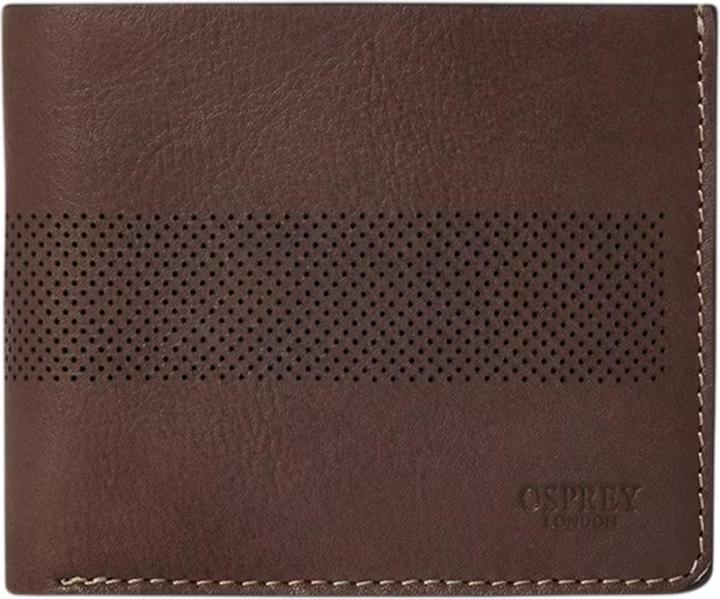 Actual product image Osprey Arthur Perforated Leather Card Holder