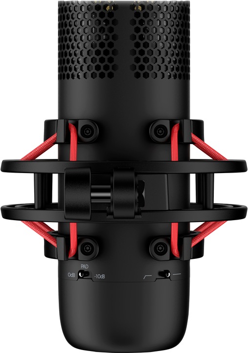 Productafbeelding HyperX ProCast studiomicrofoon Type transmissie (details):Bedraad incl. Spin