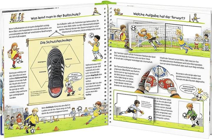 Actual product image Ravensburger Rund um den Fussball (German, Peter Nieländer, 2014)