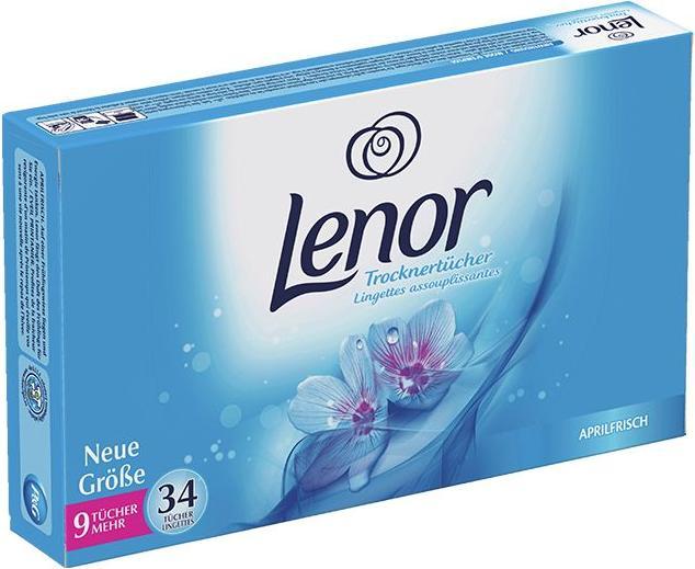 Image du produit Lenor Fraîcheur D'Avril (34 Cycles de lavage, Lingettes)