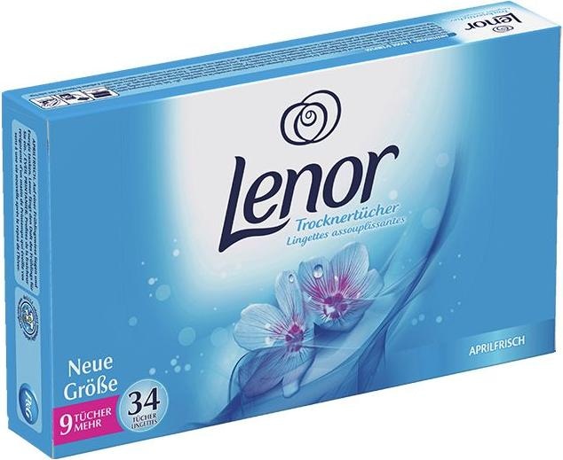 Produktbild Lenor Trocknertücher Aprilfrisch (34 Waschgänge, Tücher)