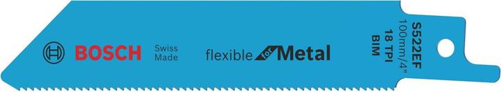 Immagine prodotto Bosch Professional Zubehör Lama per sega circolare S 522 EF, flessibile per metallo, confezione da 5 pz.