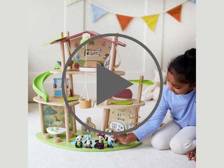 Immagine prodotto Hape La casa di bambù dei panda