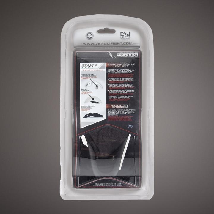 Actual product image Venum Competitor Groinguard Support Silver Series (L)