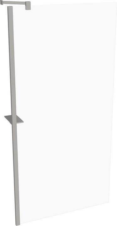 Actual product image Hüppe Select+ side panel, stand-alone, stabilization bar, 8mm glass thickness, width 1000mm (211 cm, 100 cm, 200 cm)