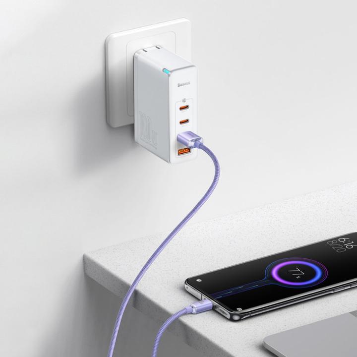 Actual product image Baseus USB A — USB C (2 m, USB 2.0, 100 W)