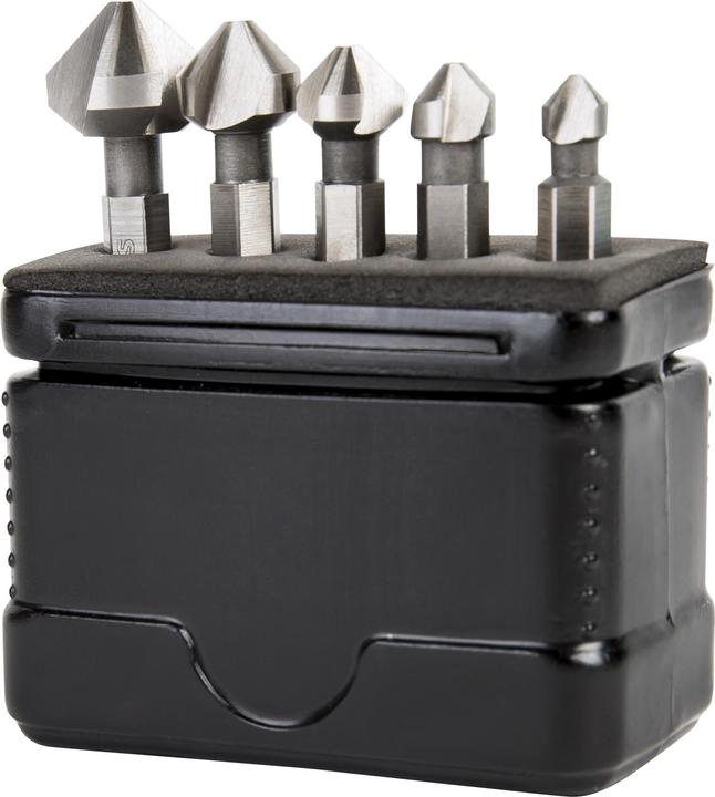 Produktbild Stier Kegelsenker Set 5-teilig Bit-Schaft 1/4" (10.4 mm, 12.4 mm, 16.5 mm, 6.3 mm, 8.3 mm)