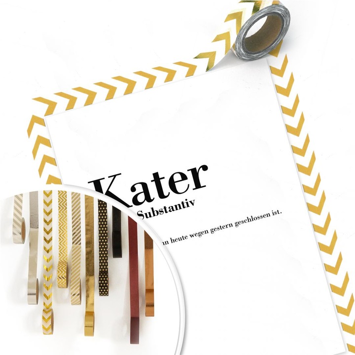 Actual product image Trenddeko Grammar - hangover (80 x 60 cm)