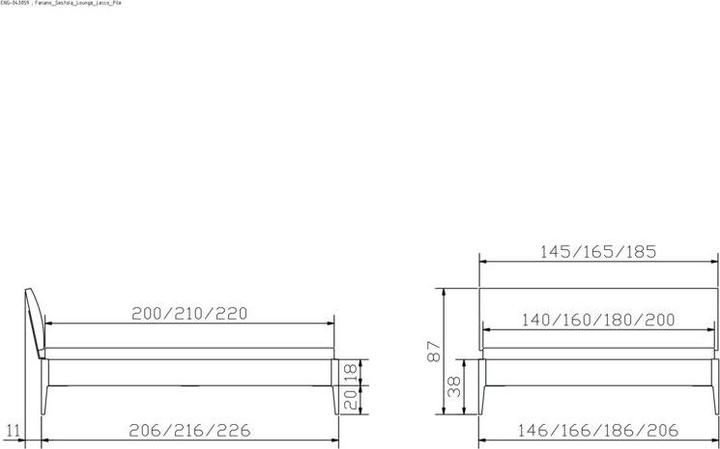 Produktbild Hasena Fanano 20 (180 x 200 cm)