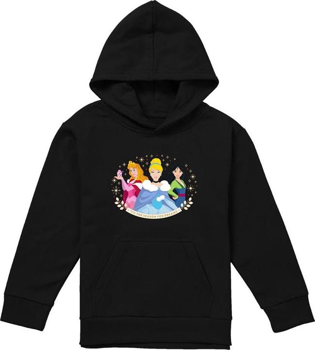 Produktbild Disney Princess Tis The Season For Dreams Kapuzenpullover meliert (128)
