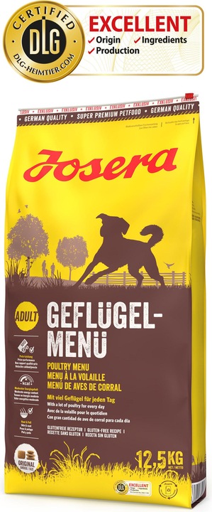 Produktbild Josera Geflügel-Menü (Adult, 1 Stk., 12500 g)