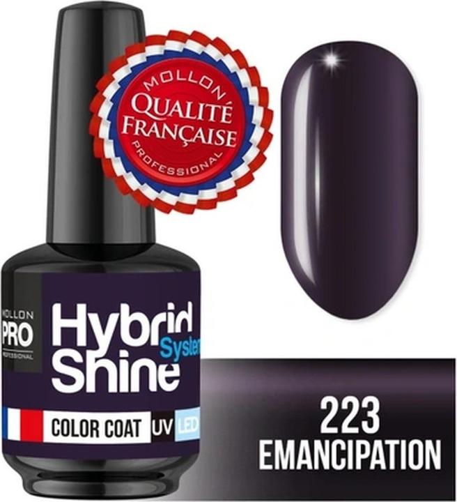 Actual product image Mollon Pro Mol Hss 2/223 - Semi-Permanent Hybrid Shine Nail Polish