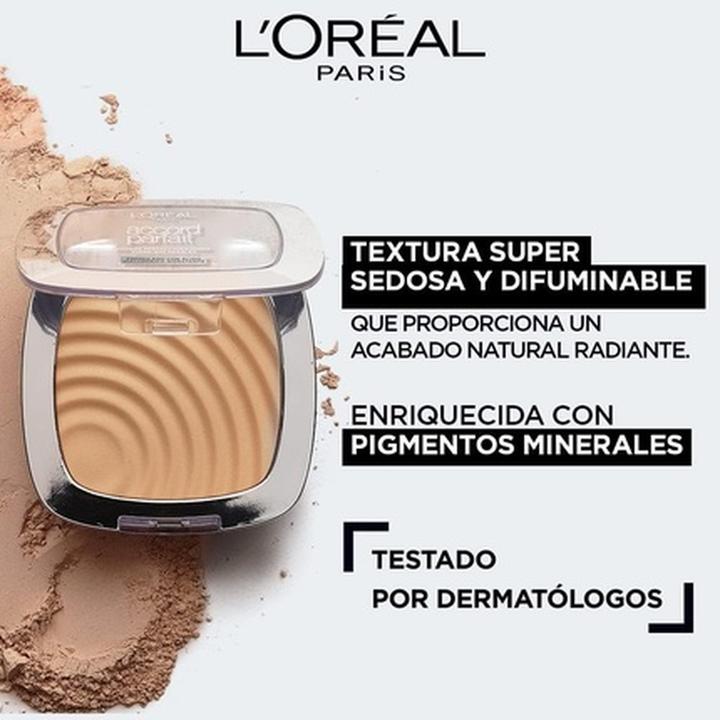 Immagine prodotto L'Oréal Paris ACCORD PARFAIT polvo fundente acido ialuronico #4.N 9 gr (N4 Beige)