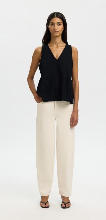 Immagine prodotto Selected Slfblair Sl V-Neck Peplum Top Noos (44)