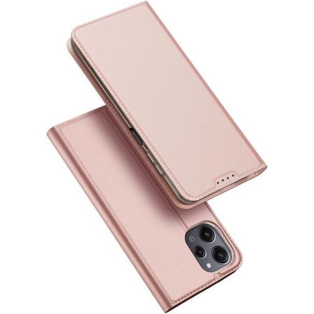 Dux Ducis Skin Pro Series Bookcover (Xiaomi Redmi 12, Xiaomi Redmi Note 12R Pro), Smartphone Hülle, Rosa