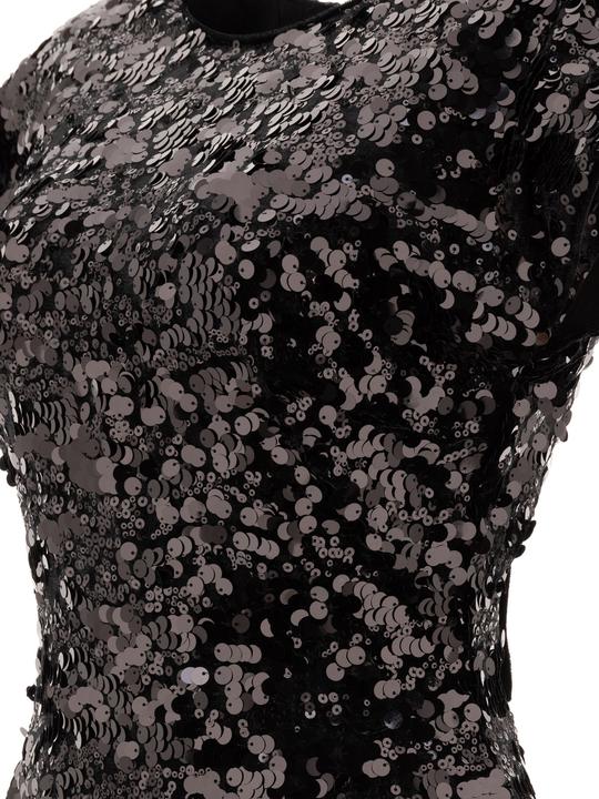 Image du produit GANNI Velvet sequins mini dress (36)